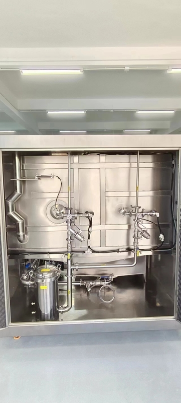 Dispositivo de lavado de plantillas de 80L con 360° de doble lado de rociador rod rotativo de secado por aire comprimido
