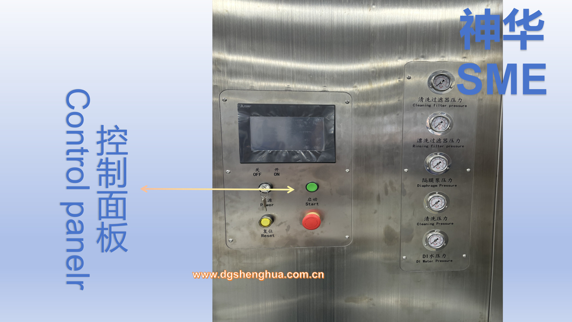 Máquina de limpieza de PCB mal impresa en aerosol solvente de acero inoxidable de gran tamaño para impresión de PCB de pasta de soldadura SMT