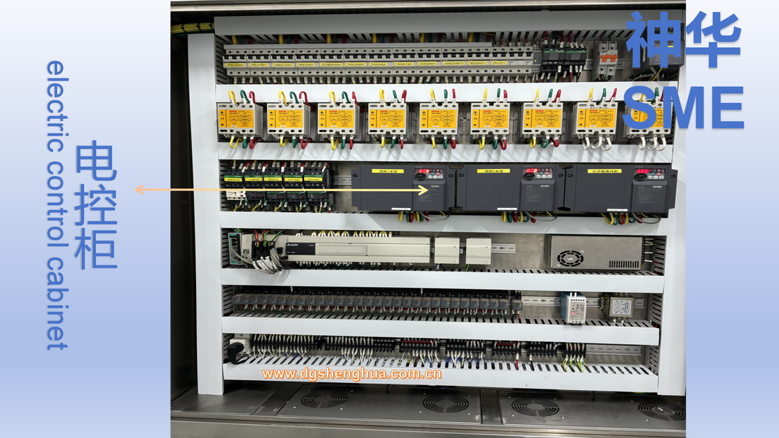 El marco de acero inoxidable SUS304 lava a chorro el mini LED y el PWB micro del LED se funde con en la línea sistema de limpieza