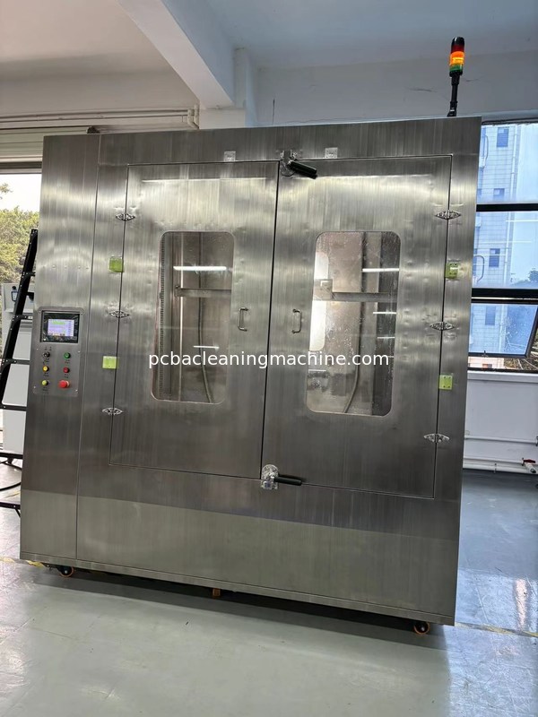 Máquina de limpieza de ensamblajes de PCB AC380V/3p/50/60Hz con velocidad neta del transportador 100-150cm/min