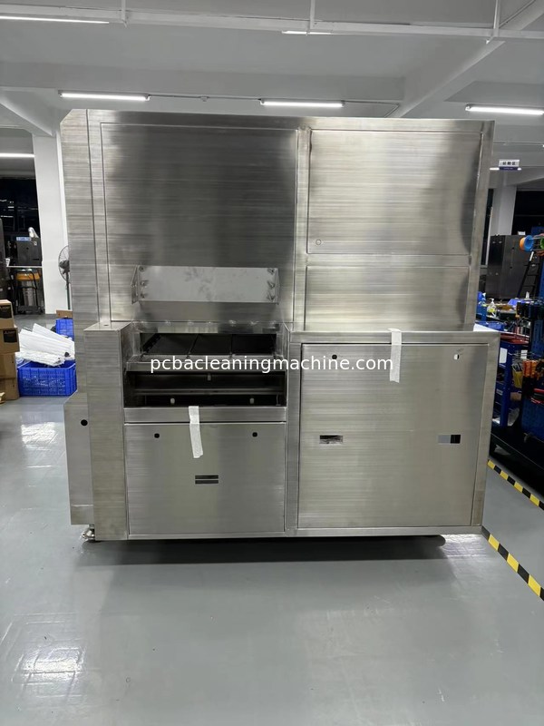 Máquina de limpieza de ensamblajes de PCB AC380V/3p/50/60Hz con velocidad neta del transportador 100-150cm/min
