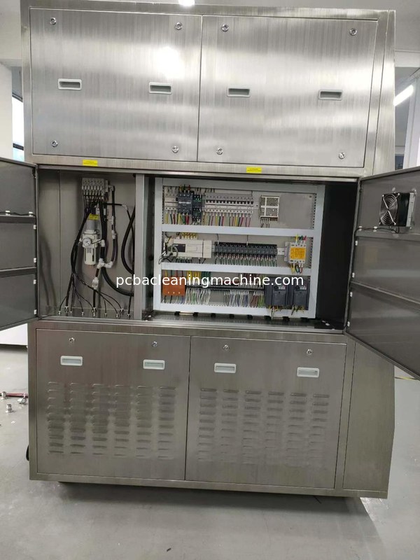 Máquina de limpieza de ensamblajes de PCB AC380V/3p/50/60Hz con velocidad neta del transportador 100-150cm/min