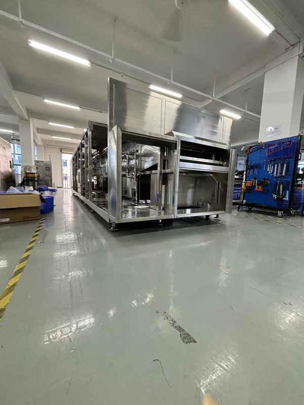 SME-8200 Equipo de lavado en húmedo de semiconductores con redes de transferencia de Kevlar para la limpieza de obleas de gran volumen
