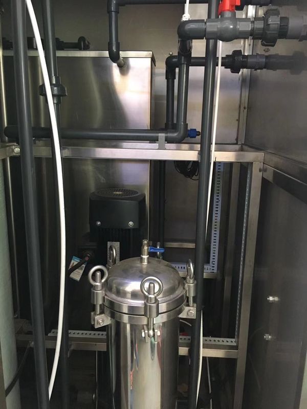 Máquina del agua de la ósmosis reversa de EDI Deionized Water Machine 1000L DI water para la aclaración de PCBA