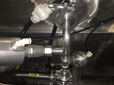 Sistema neumático de acero inoxidable no estándar de la limpieza de la plantilla sus304 de SME-3120E para la goma de la soldadura y el pegamento rojo