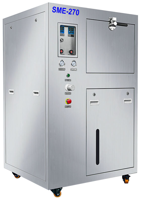 Máquina de limpieza de PCB mal impresa en aerosol solvente de acero inoxidable de gran tamaño para impresión de PCB de pasta de soldadura SMT