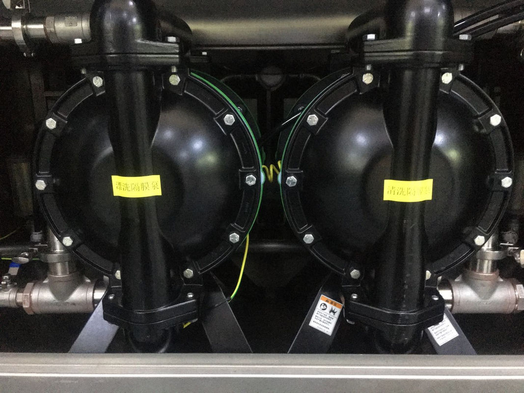 máquina de limpieza automática grande de la pantalla de impresión del pegamento del sello de la pila de combustible del hidrógeno del tamaño de 1500m m