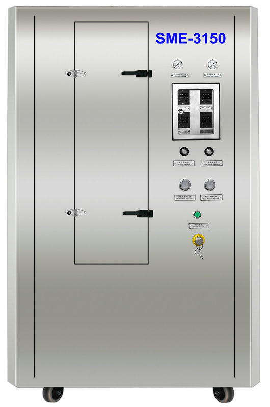 máquina de limpieza automática grande de la pantalla de impresión del pegamento del sello de la pila de combustible del hidrógeno del tamaño de 1500m m