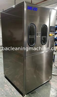 el smt suelda la parte inferior de la plantilla de la goma ultrasónica y ambo máquina líquida acuosa lateral de la limpieza de espray